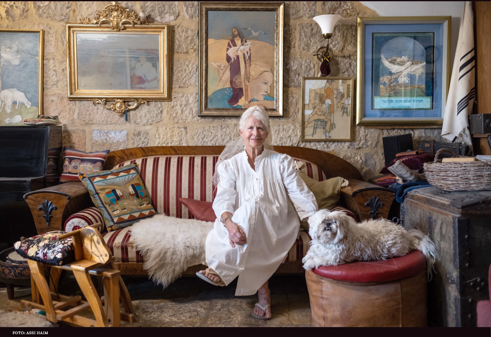 Birgitta Yavari i Jerusalemgården