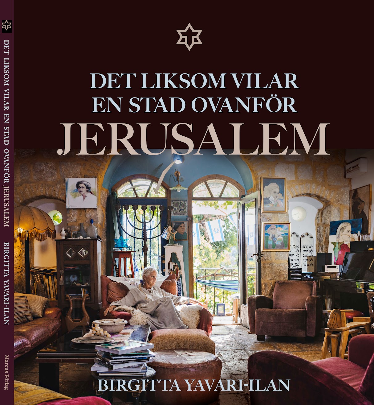 Omslag Det liksom vilar en stad ovanför Jerusalem
